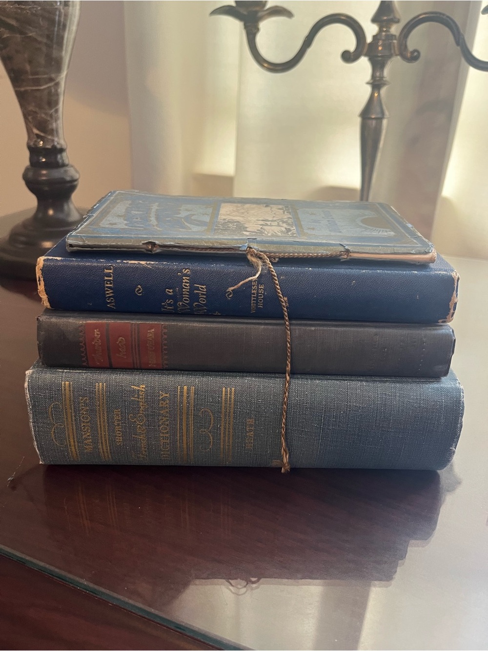 Vintage 1932- 1944 blue set of books
